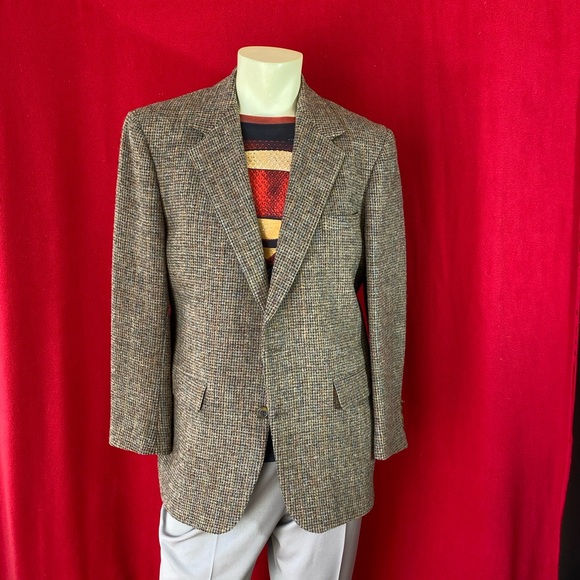 ELJO’S Pure wool USA made tan color men jacket